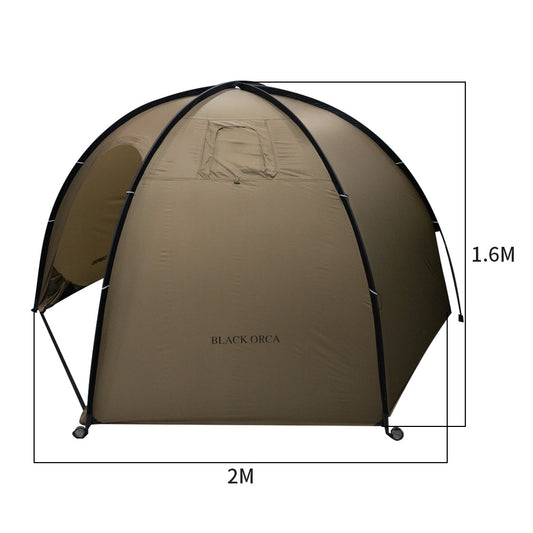 Black Orca Tents 2 Person Waterproof Windproof Easy Setup, Camping Tent