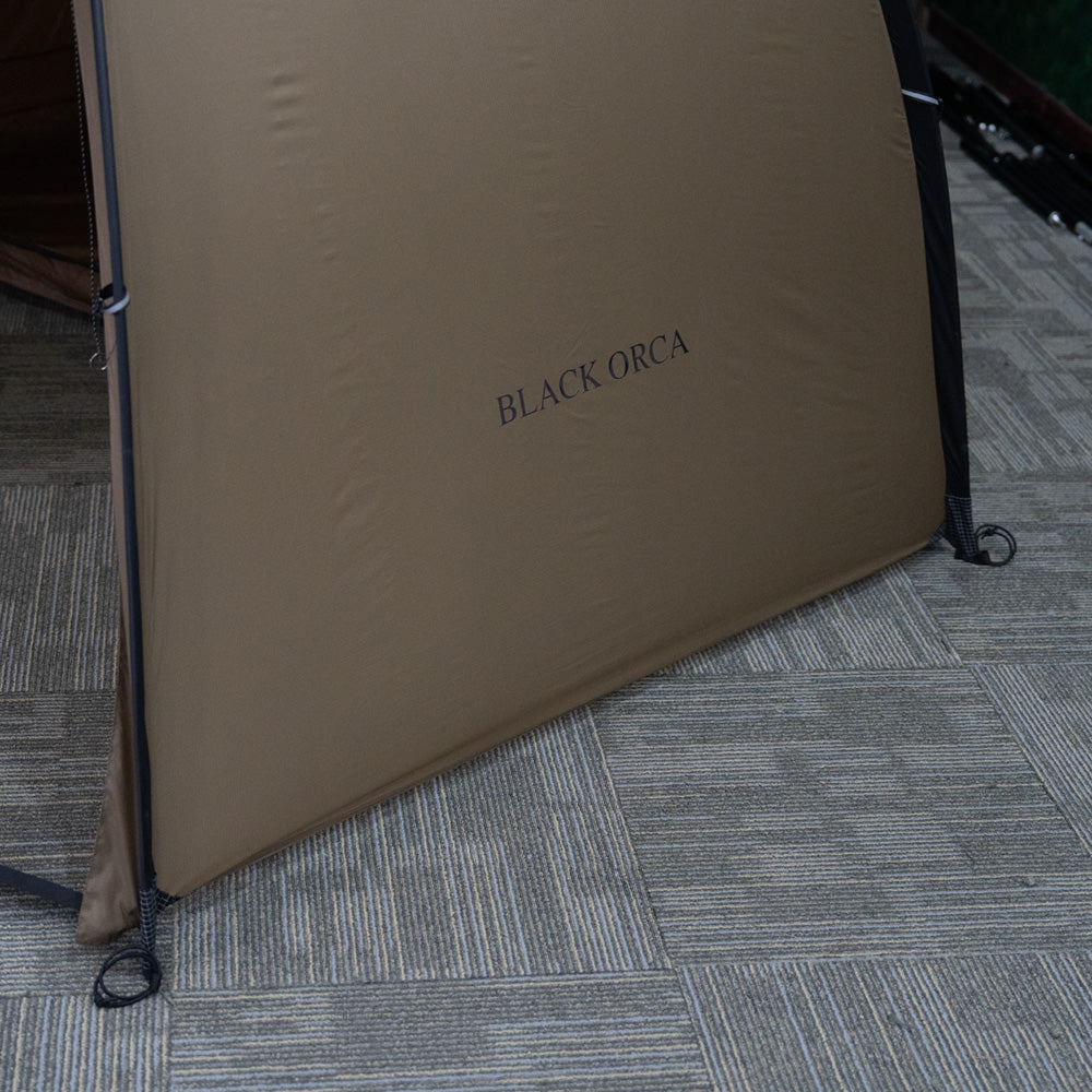 Black Orca Tents 2 Person Waterproof Windproof Easy Setup, Camping Tent