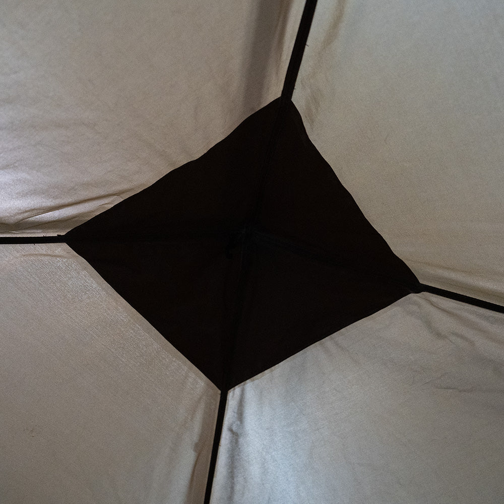 Black Orca Avnings of textile 6 Person Waterproof Windproof Easy Setup