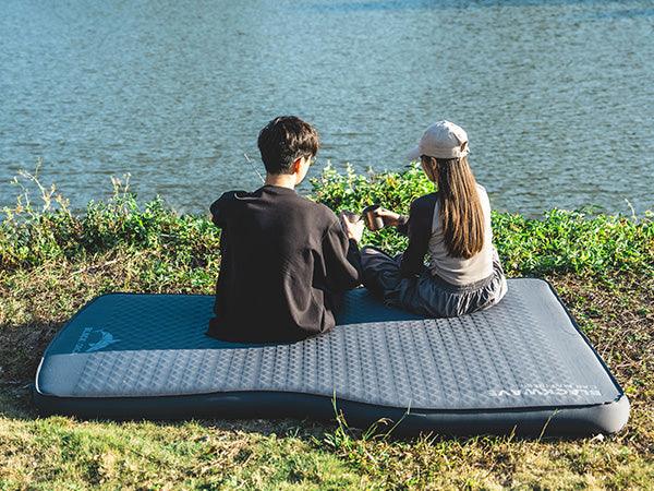 Tesla Model Y Mattress Camping Air Mattress with Foam - BlackOrca