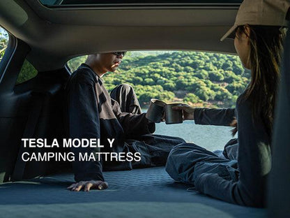 Tesla Model Y Mattress Camping Air Mattress with Foam - BlackOrca