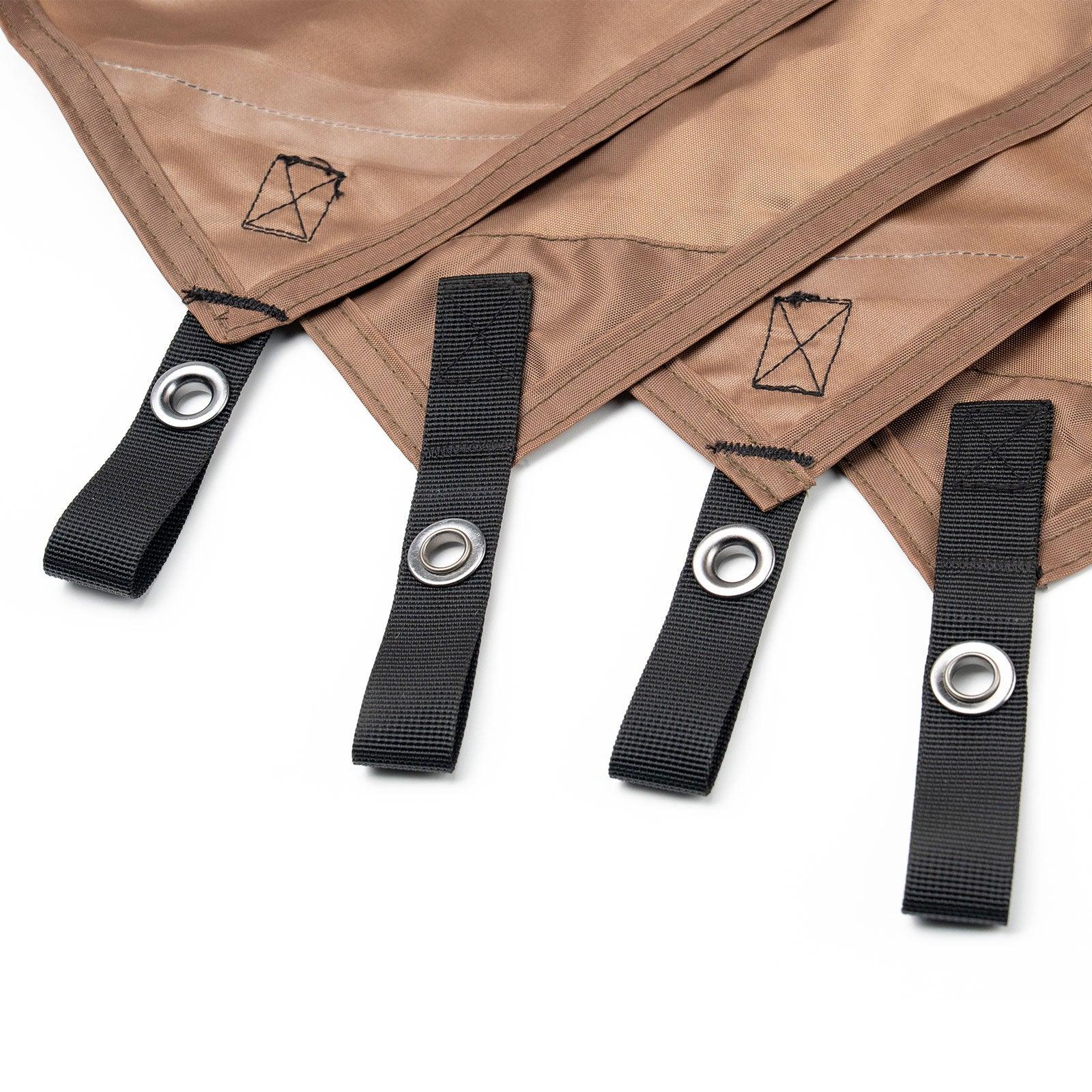 Waterproof Camping Tarp ,Perfect for Camping, Hiking, Backpacking - BlackOrca